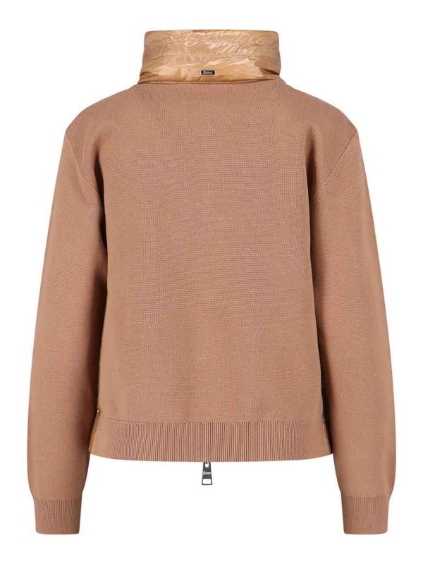 HERNO: Chaquetas y Chaquetones acolchados online - Chaqueta Alcochada - Marrón