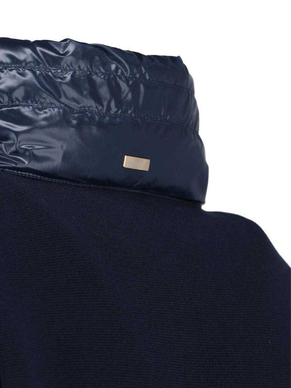The Best Shops HERNO: Vestes-rembourrees - Blouson Rembourré - Bleu