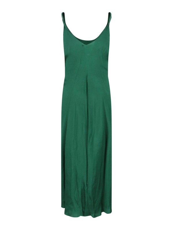 J.W. ANDERSON: abiti al ginocchio online - Abito midi in seta