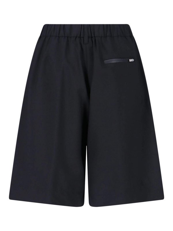 LAMINAR: Trousers Shorts online - Wool blend shorts