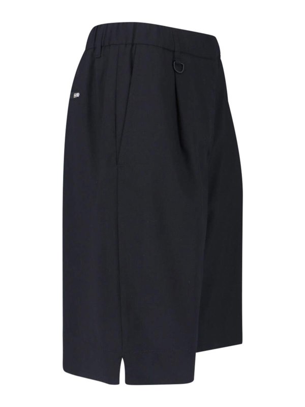 The Best Shops LAMINAR: Trousers Shorts - Wool blend shorts