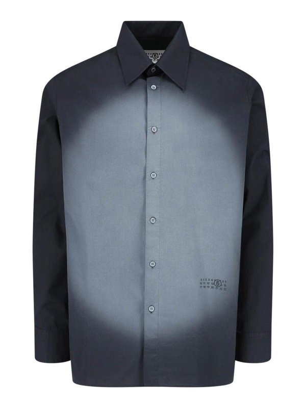 MM6 MAISON MARGIELA: Hemden - Hemd - Grau