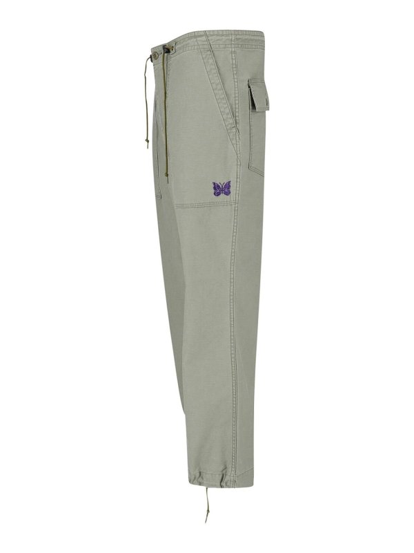 The Best Shops NEEDLES: Pantalons casual - Pantalons Décontractés - Vert