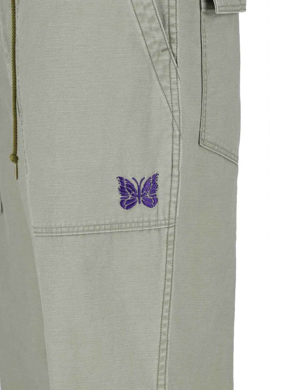 Pantalons Décontractés - Vert shop online: NEEDLES