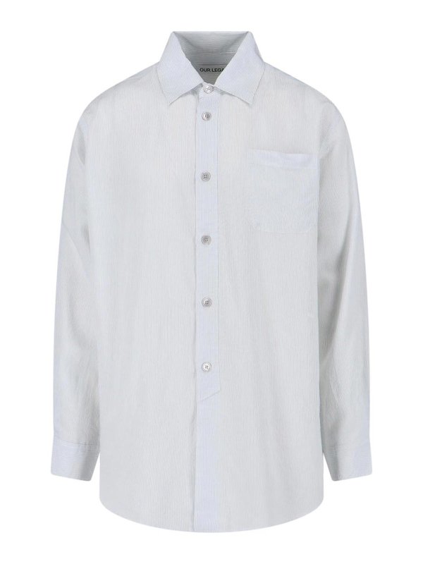 OUR LEGACY: Camisas - Camisa - Blanco