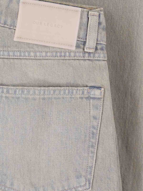 OUR LEGACY buy online Vaqueros Rectos - Azul