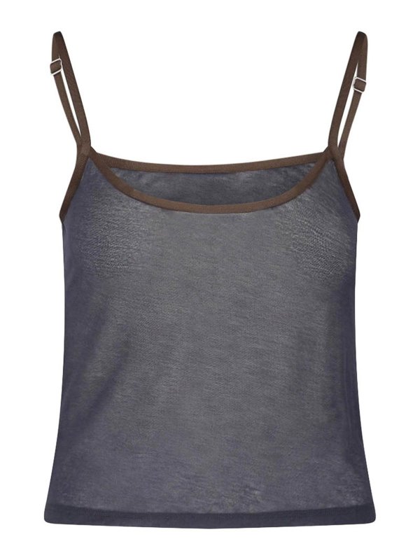 PALOMA WOOL: Tops & Débardeurs - Top - Gris