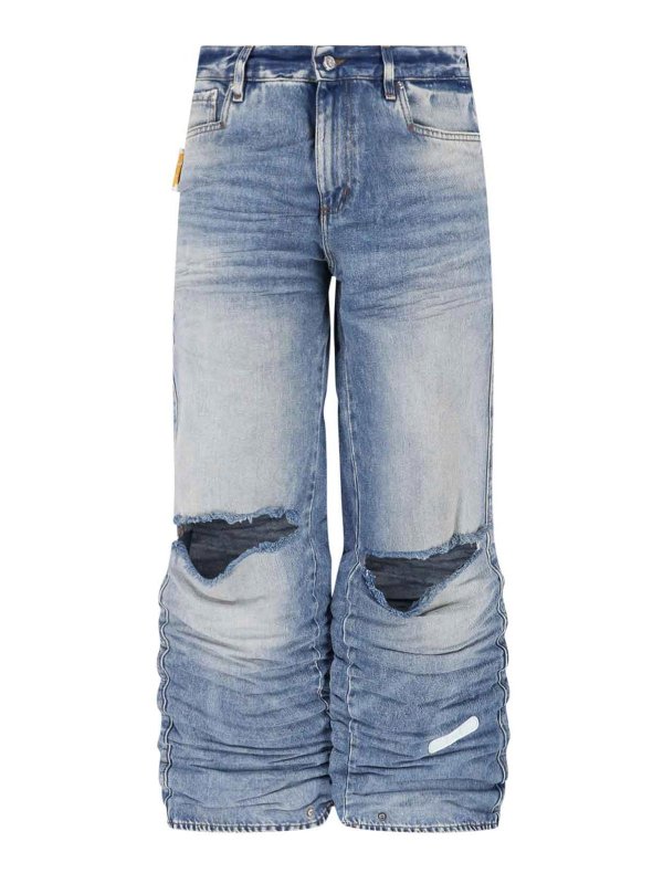 PDF: Jeans à jambe droite - Jean Droit - Bleu