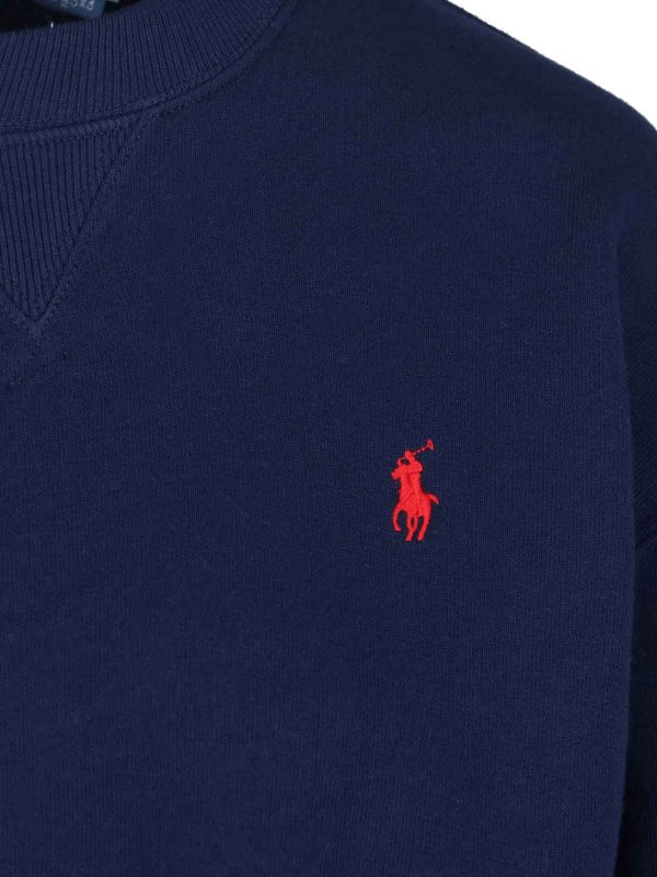 The Best Shops POLO RALPH LAUREN: スウェット＆セーター - スウェットシャツ/セーター - ブルー
