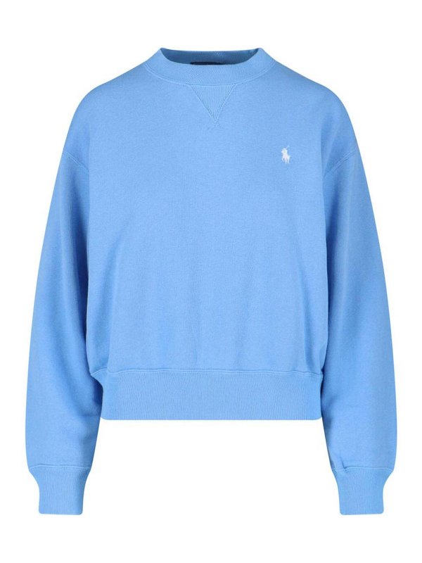 POLO RALPH LAUREN: スウェット＆セーター - スウェットシャツ/セーター - ブルー