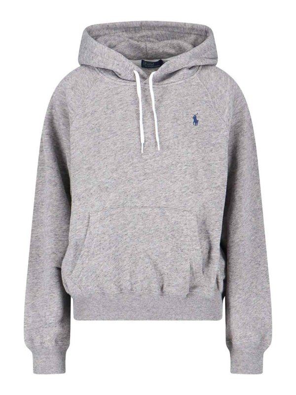 POLO RALPH LAUREN: スウェット＆セーター - スウェットシャツ/セーター - グレー