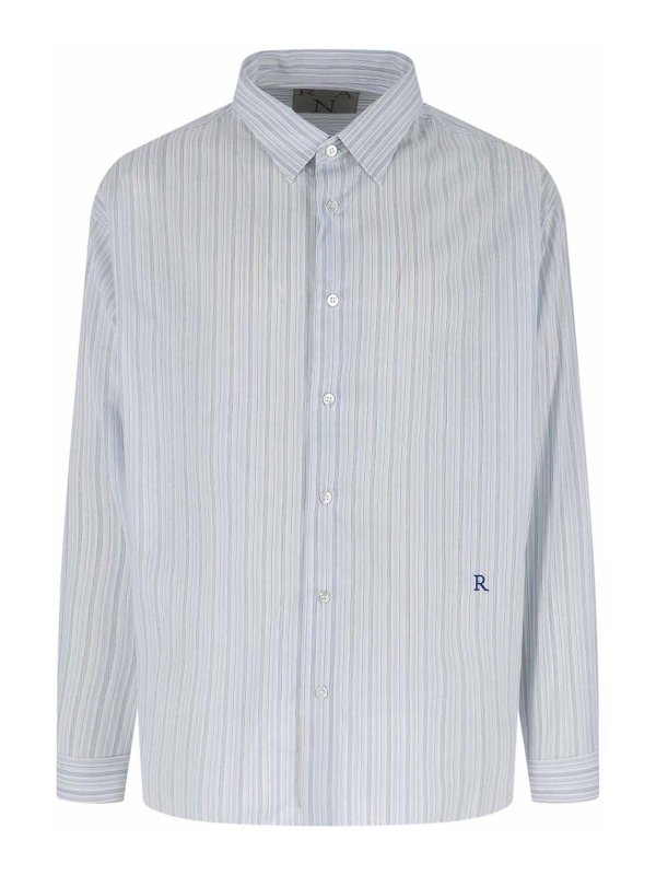 RANRA: Camisas - Camisa - Azul