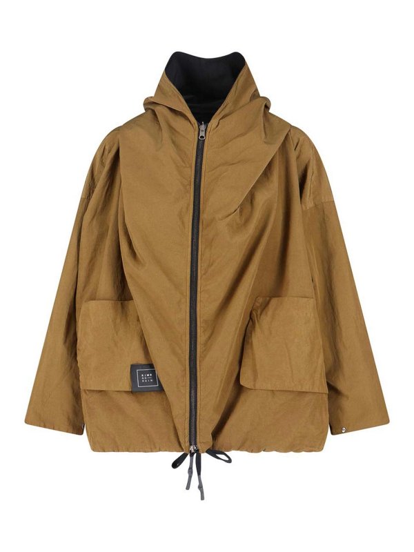 KIMONORAIN: giacche casual - Giacca zip reversibile