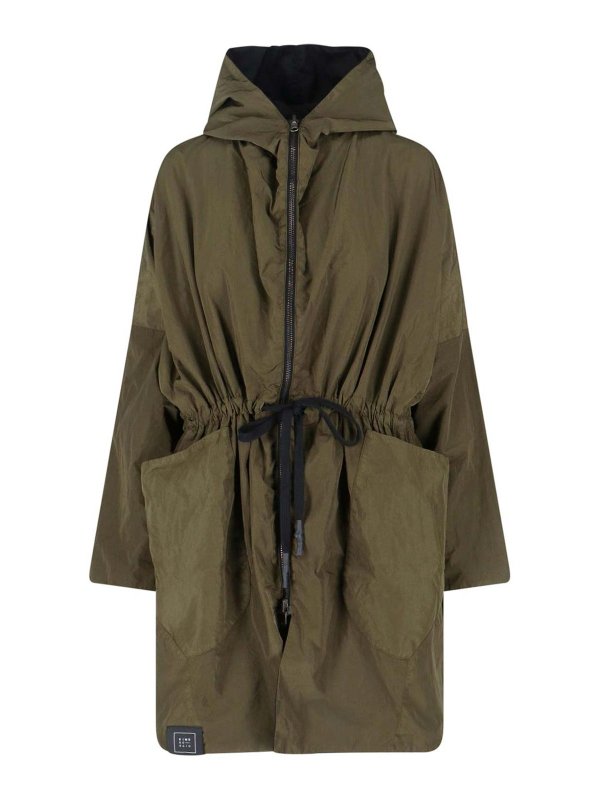 KIMONORAIN: Parkas - Parka - Grün