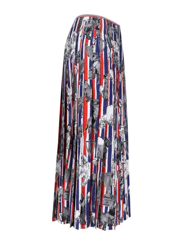 The Best Shops THOM BROWNE: Faldas media pierna y semilargas - Falda Semilarga - Multicolor