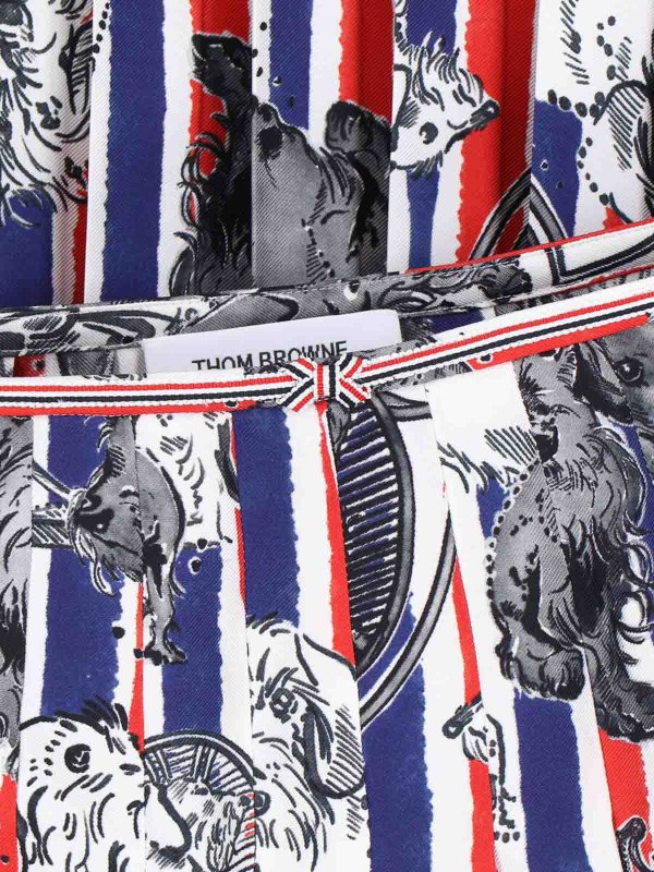 Falda Semilarga - Multicolor shop online: THOM BROWNE