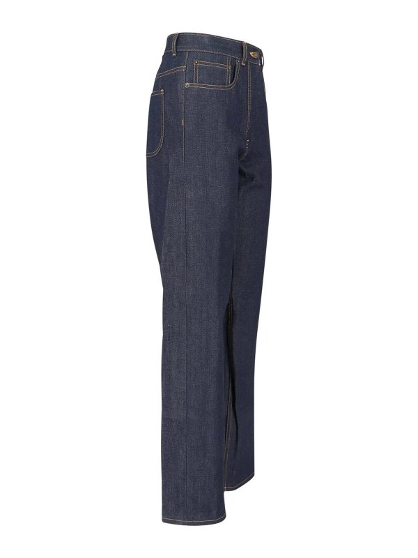 The Best Shops THOM BROWNE: Jeans Rectos - Vaqueros Rectos - Azul