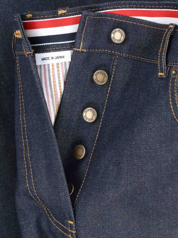 THOM BROWNE buy online Vaqueros Rectos - Azul