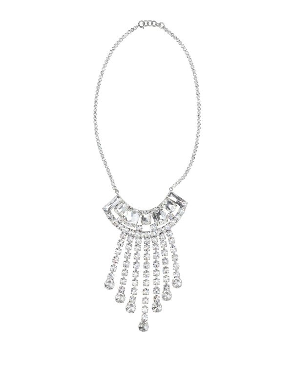 DRIES VAN NOTEN: Collier - Colliers - Argent