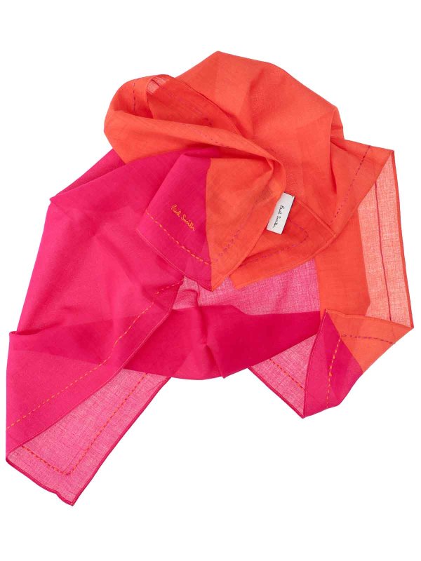 The Best Shops PAUL SMITH: Stoles & Shawls - Cotton scarf