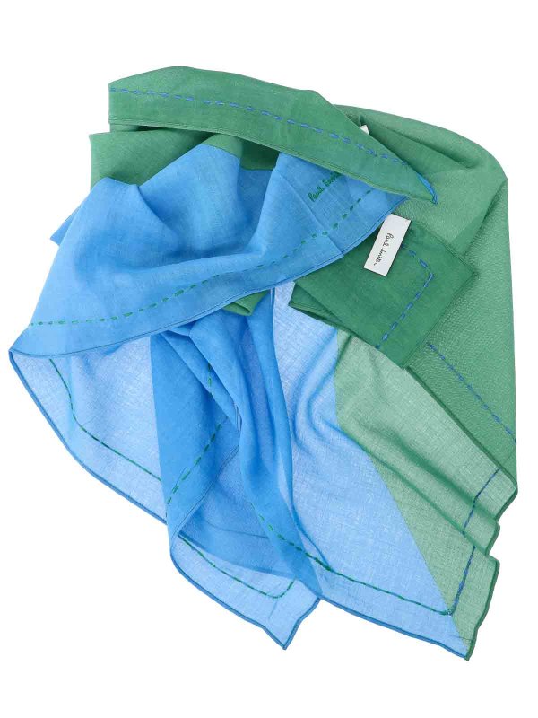 The Best Shops PAUL SMITH: Stoles & Shawls - Cotton scarf