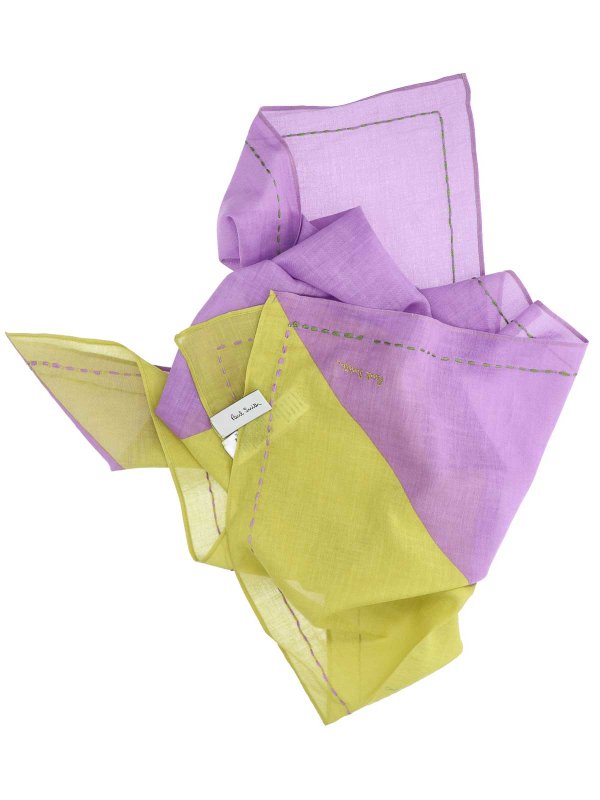 The Best Shops PAUL SMITH: Stoles & Shawls - Cotton scarf