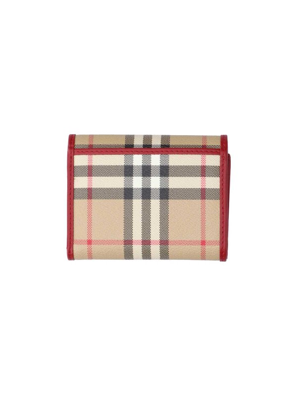 The Best Shops BURBERRY: wallets & purses - Check wallet