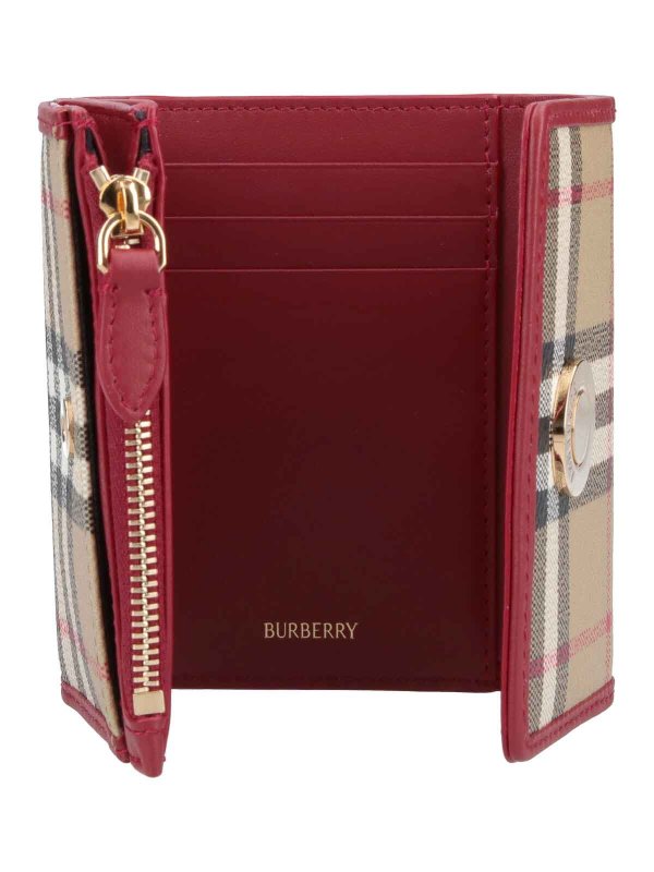 Check wallet shop online: BURBERRY