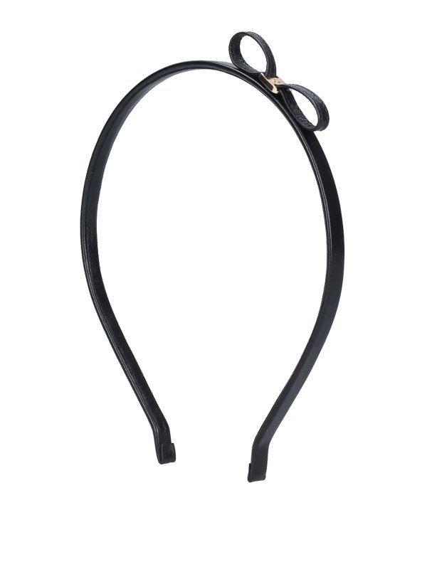 SALVATORE FERRAGAMO: hair accessories - Mini bow headband