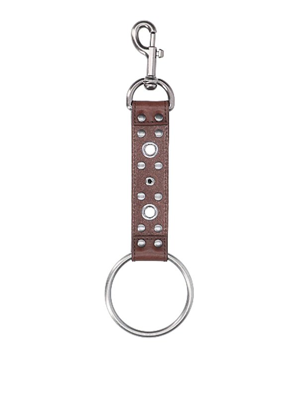 MARTINE ROSE: key holders online - Charm key ring studs