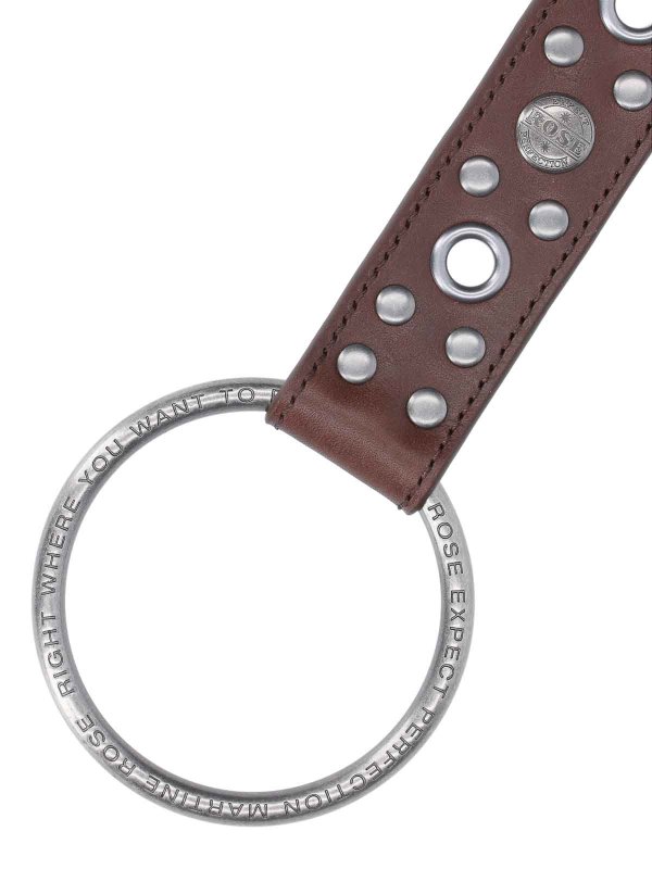 The Best Shops MARTINE ROSE: key holders - Charm key ring studs