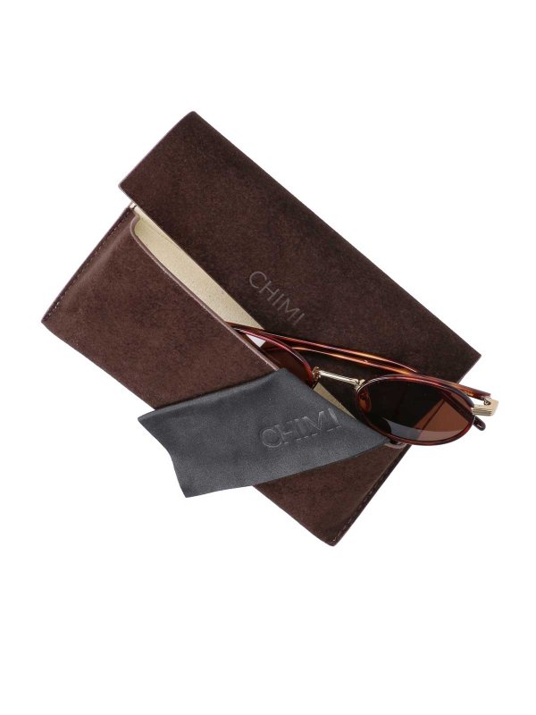 The Best Shops CHIMI: Lunettes de soleil - Lunettes De Soleil - Marron
