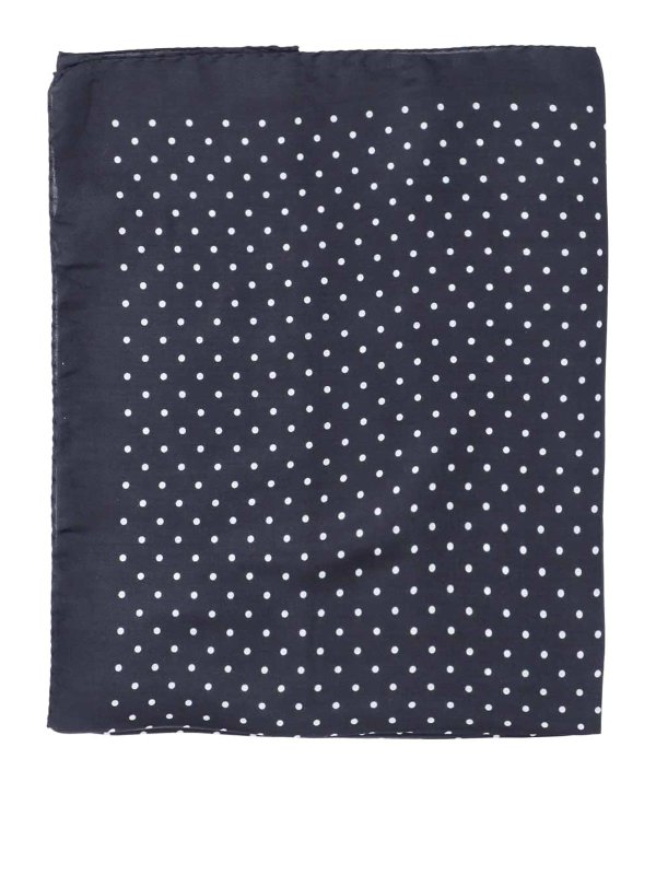 DESTIN: Stoles & Shawls - Polka dot scarf