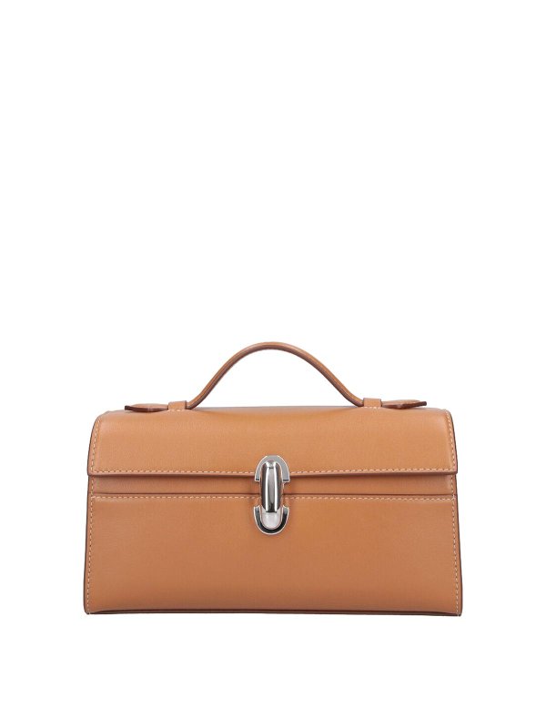 SAVETTE: Clutches - Clutch - Braun