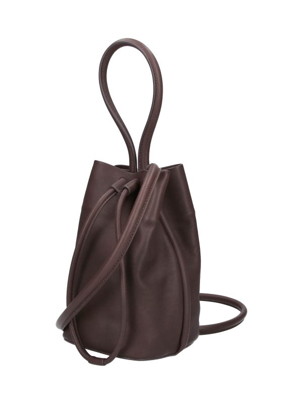 UMA WANG: Sacs seau  online - Sac Seau - Marron