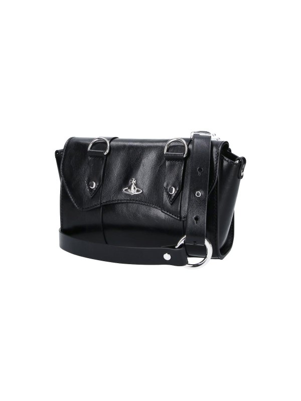 VIVIENNE WESTWOOD: ショルダーバッグ online - ショルダーバッグ - 黒