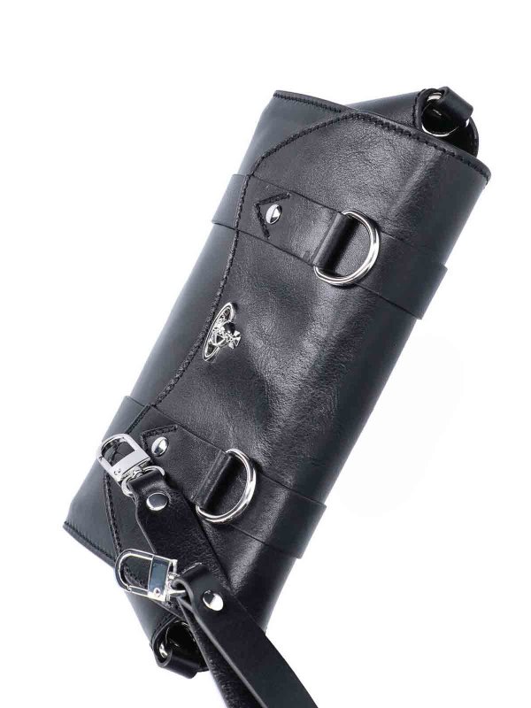 ショルダーバッグ - 黒 shop online: VIVIENNE WESTWOOD