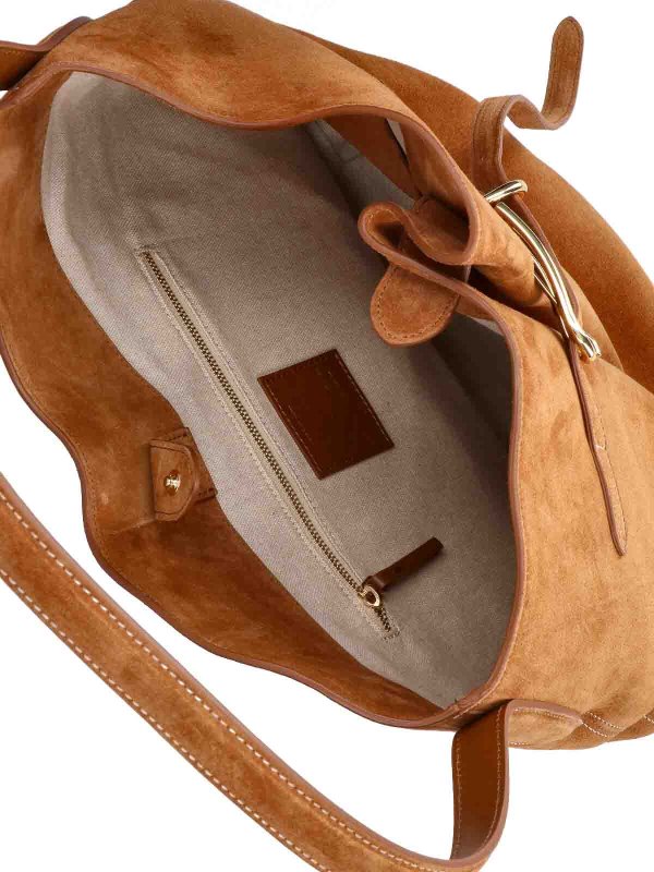 Bucket-Bag - Braun shop online: LIFFNER