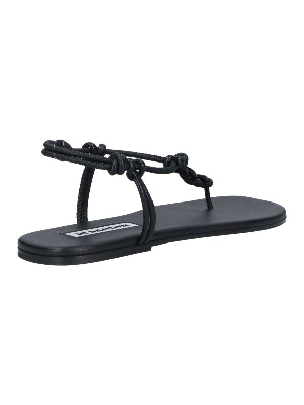 Tangle sandals shop online: JIL SANDER