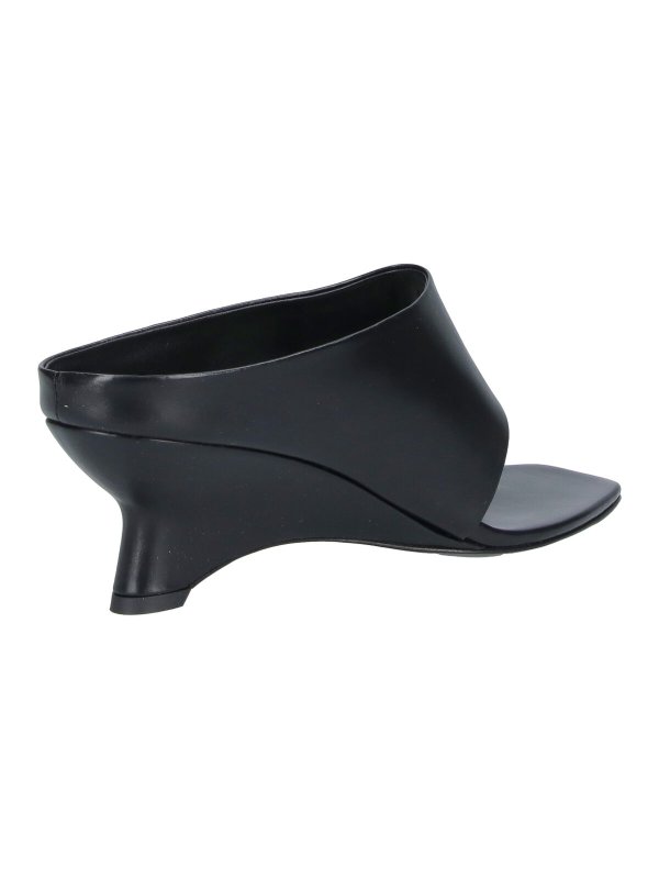 ミュール - 黒 shop online: KHAITE