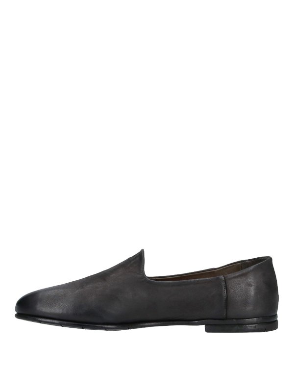 The Best Shops PREMIATA: Loafers & Slippers - Leather moccasins