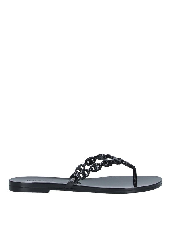TORY BURCH: Sandales - Sandales - Noir