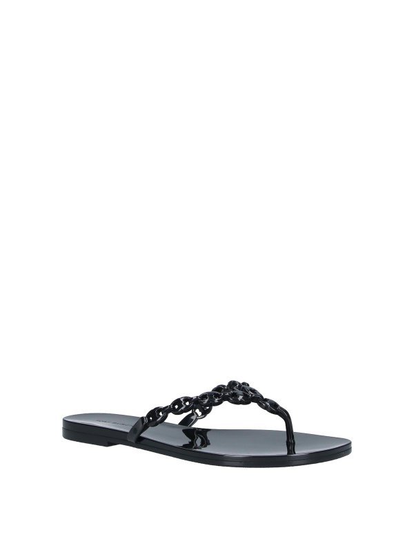 TORY BURCH: Sandales online - Sandales - Noir