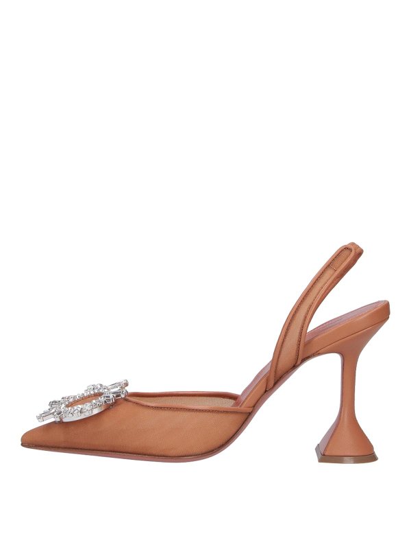 The Best Shops AMINA MUADDI: Pumps - Pumps - Nude