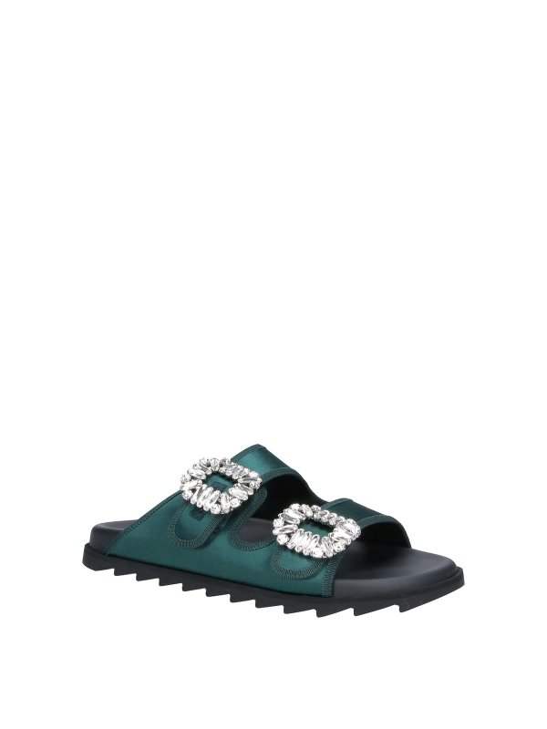 ROGER VIVIER: Mules online - Mules - Vert