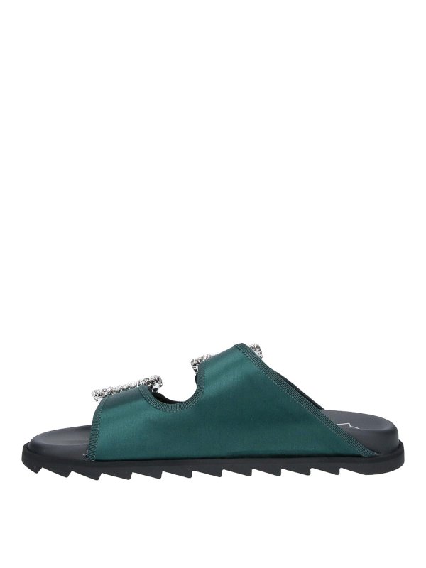 The Best Shops ROGER VIVIER: Mules - Mules - Vert
