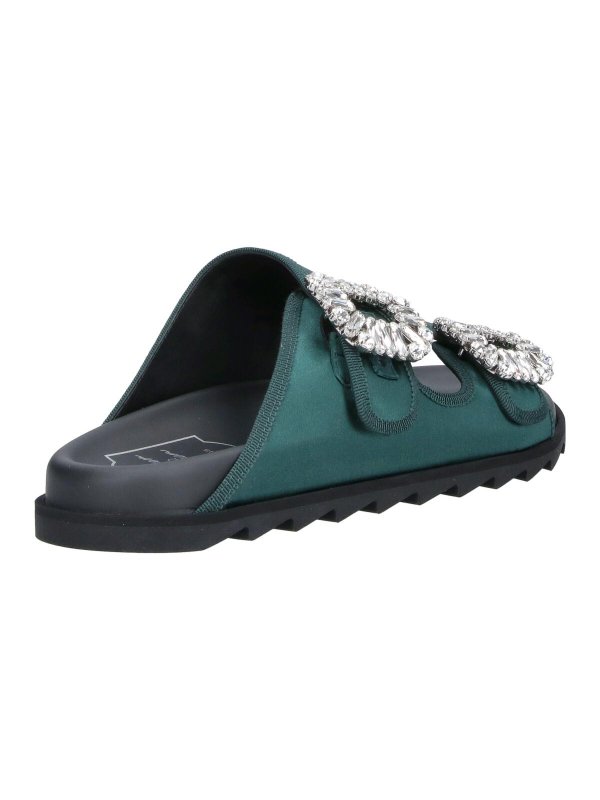 Mules - Vert shop online: ROGER VIVIER