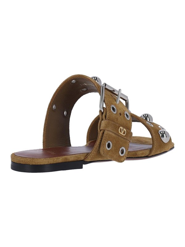 サンダル - ベージュ shop online: VALENTINO GARAVANI