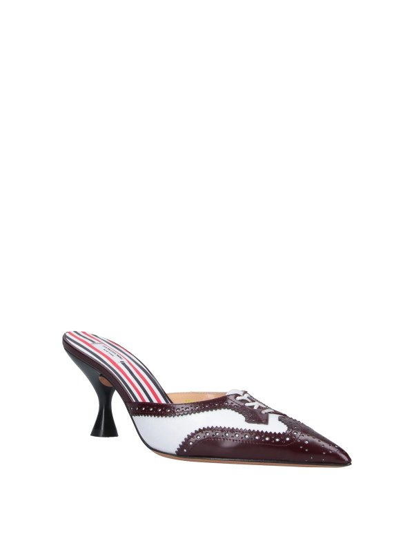 THOM BROWNE: sabot online - Mules con tacco