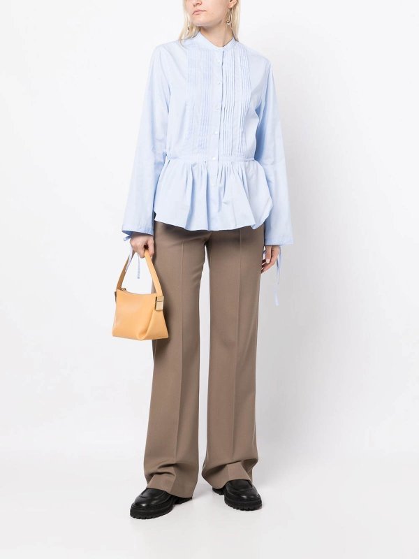 ASPESI: shirts online - Peplum button-up shirt